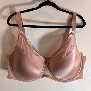 ASHLEY GRAHAM Sz 42G Diva Demi Cup Underwire Padded Sheer Adjustable Bra NWOT